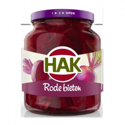 Hak Rode bieten schijven zoetzuur
